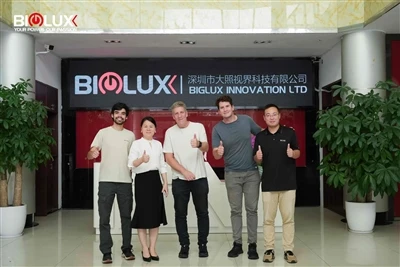 BIGLUX از مشتریان لجستیک آمریکای جنوبی برای بازدید از کارخانه و بحث در مورد راه حل های امنیت خورش...