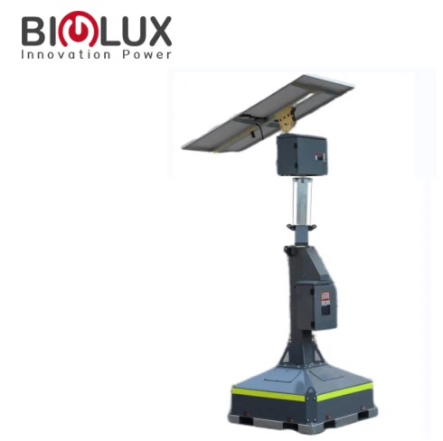 Portable CCTV Tower With Wireless Camera System