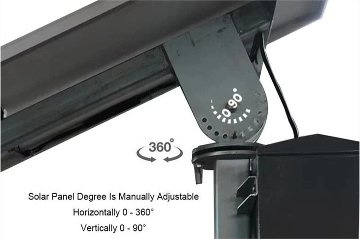 100W Portable Solar Light Tower For Work Site