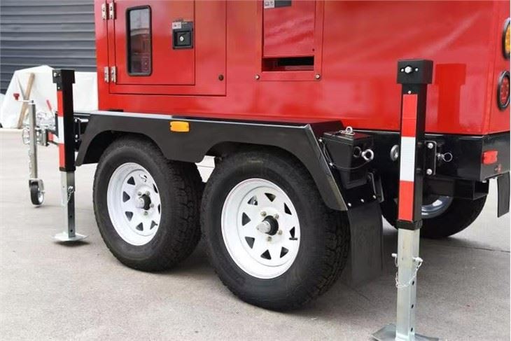 Mobile Solar Power Trailer As Solar Generator