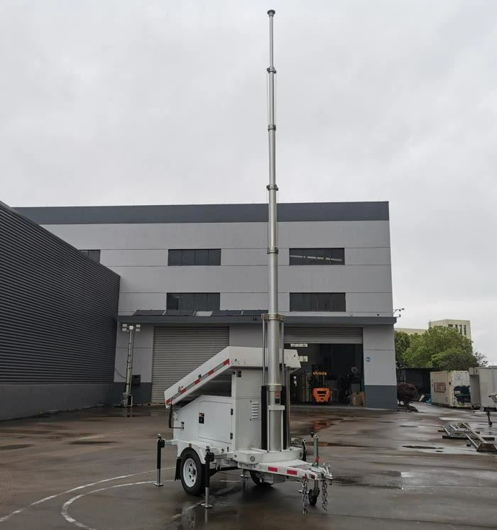 mobile generator telescopic mast 2