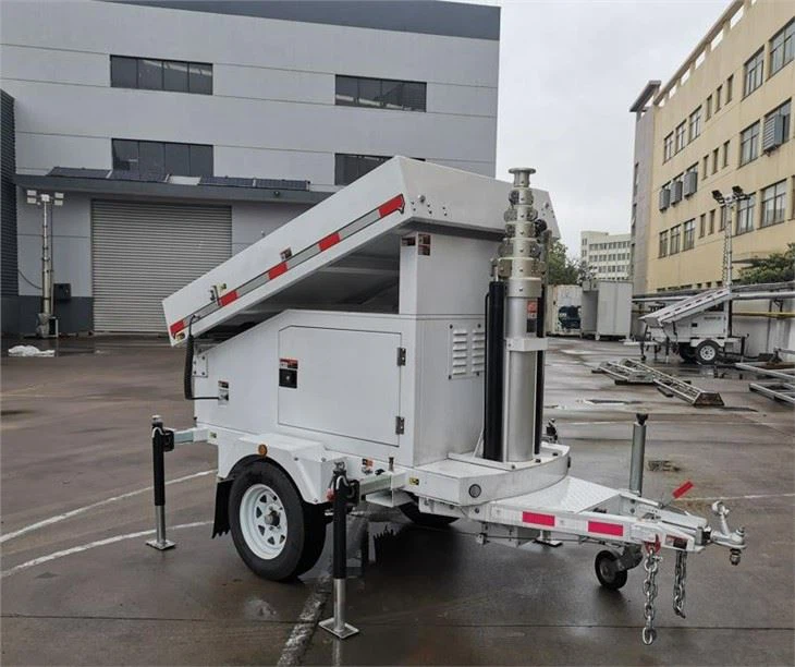 mobile generator telescopic mast 1
