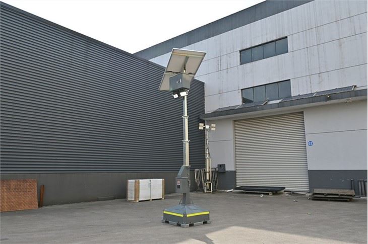 portable surveillance tower
