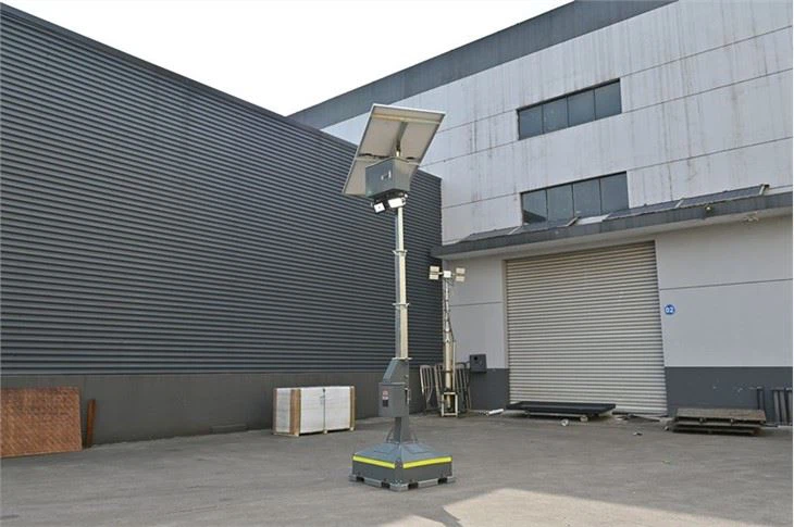 portable surveillance tower