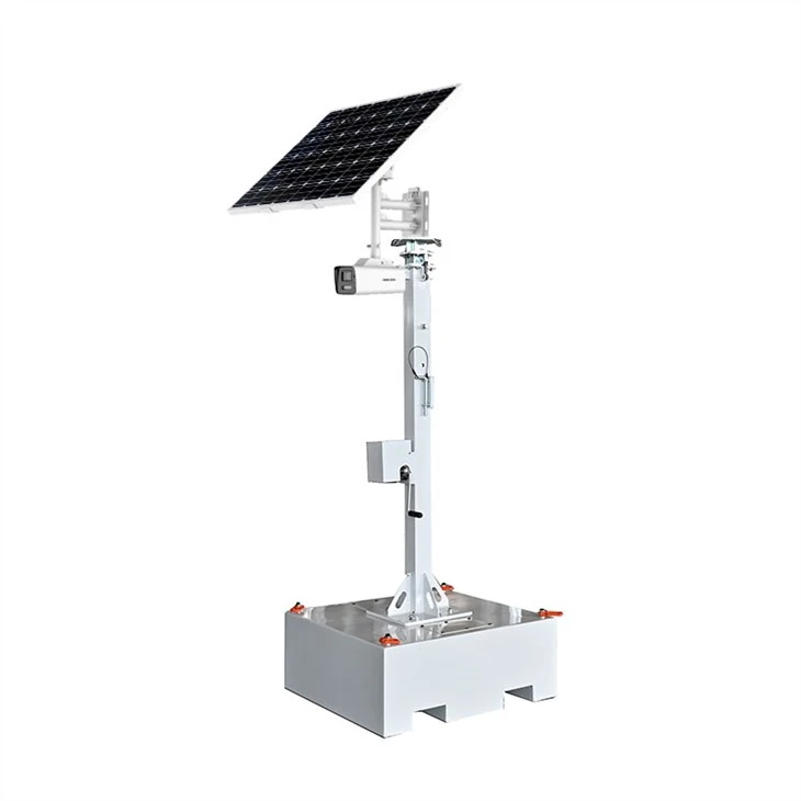 برج دوربین مداربسته خورشیدی شبکه 4G