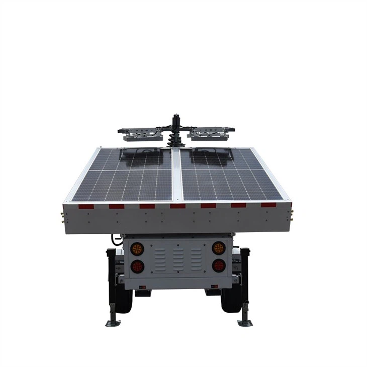 Mobile Solar LED Lighting Tower