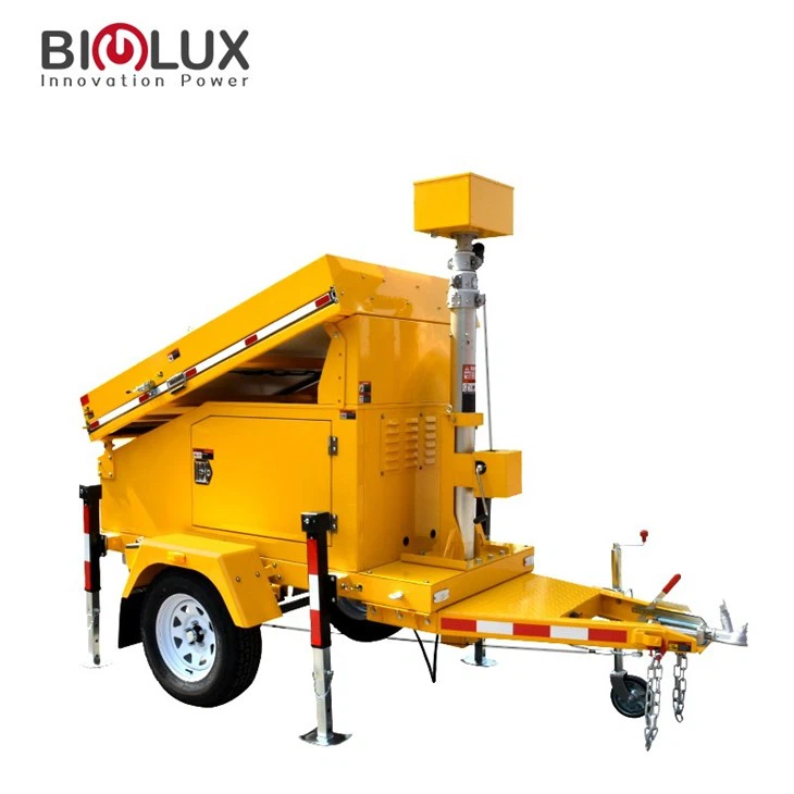 Mobile Solar Trailer With Thermal Camera