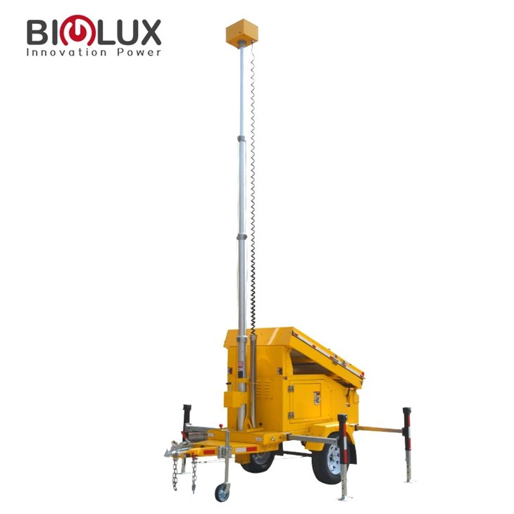 Mobile Solar Trailer With Thermal Camera