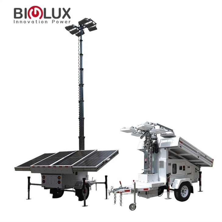 برج نور خورشیدی قابل حمل