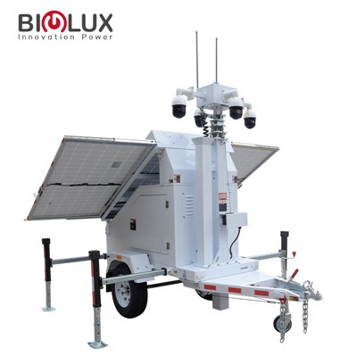 product-400-400 Portable Surveillance Solar CCTV Trailer